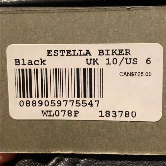 All Saints leather biker jacket - Picture 5 of 6